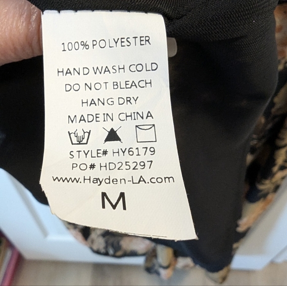 Hayden | Floral Asymmetrical Hem Dress - Picture 7 of 7